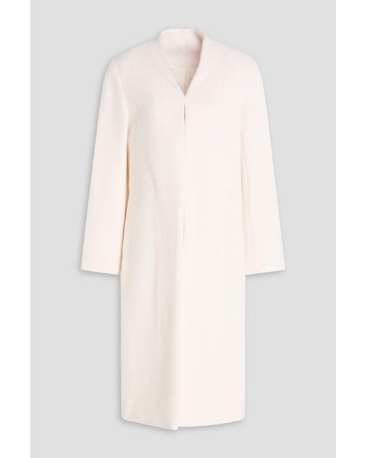 Loulou de Saison White Voss Alpaca And Wool-blend Felt Coat