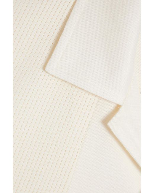 Rag & Bone Avery hemd aus baumwolle in pointelle-strick in Natural für Herren