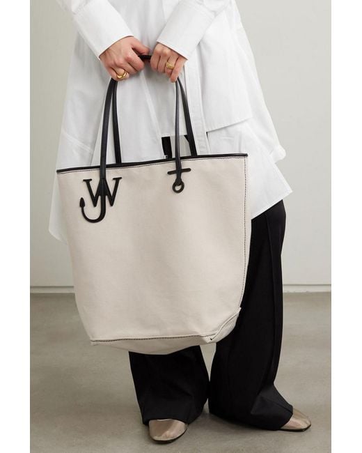 Jw anderson canvas tote 2025