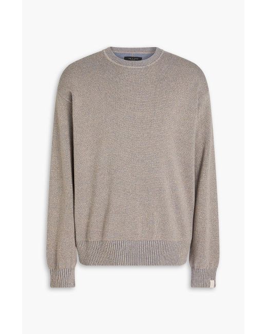 Rag & Bone Dexter pullover aus baumwolle in Gray für Herren