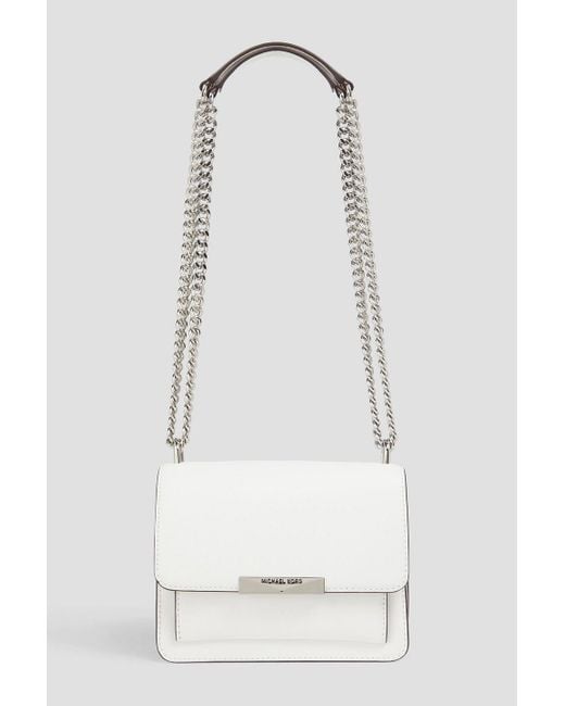 MICHAEL Michael Kors Jade schultertasche aus leder in Wei Lyst DE