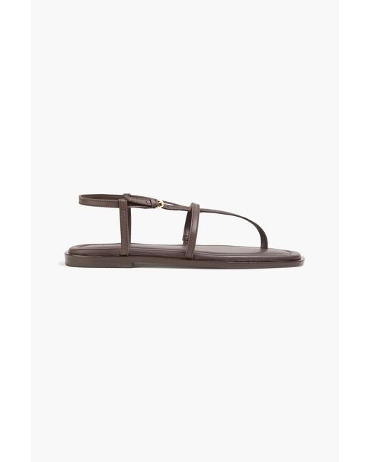 A.Emery Brown Remly Leather Sandals