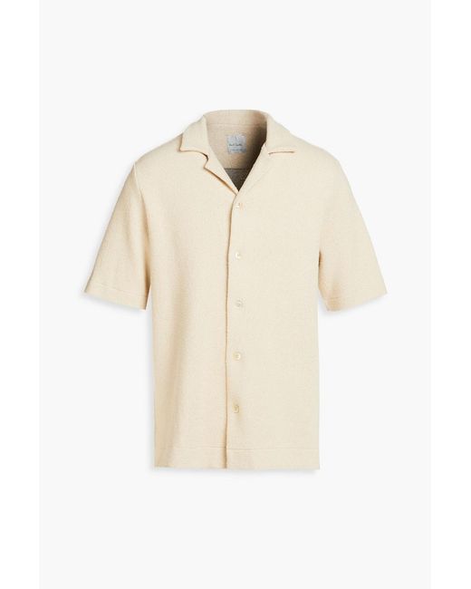 Paul Smith Natural Cotton-blend Bouclé Shirt for men
