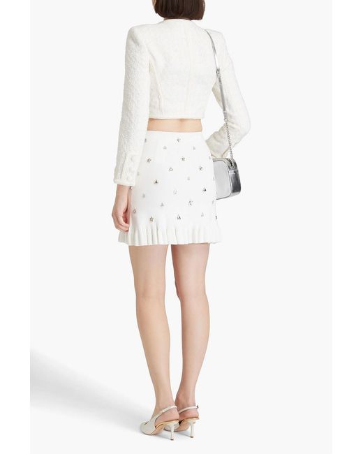 Sandro Natural Mini Skirt
