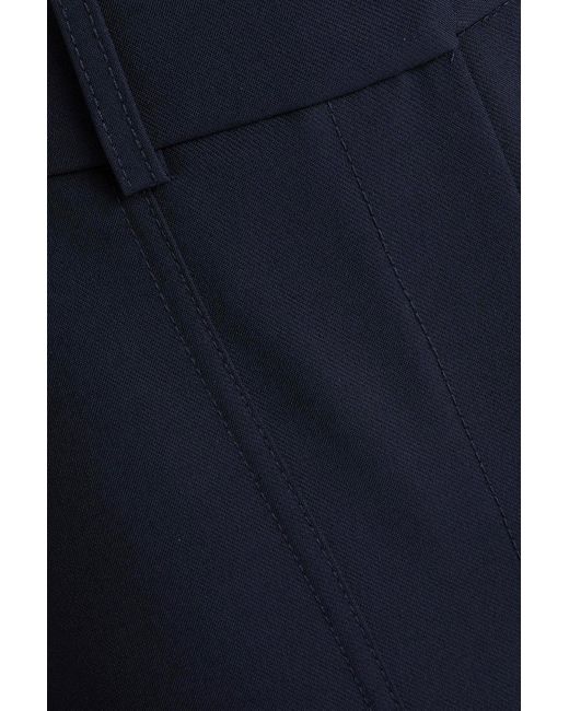 Veronica Beard Blue Cole Twill Flared Pants