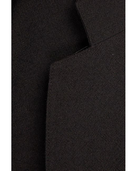 Studio Nicholson Black Mizumi Wool Blazer for men