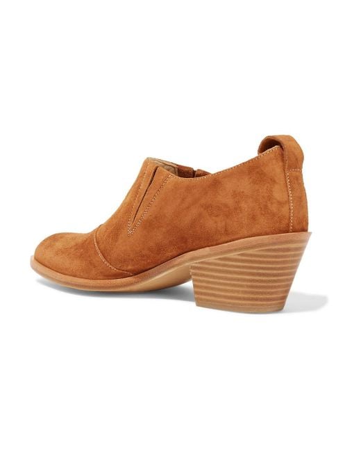Rag & Bone Brown Thompson Suede Ankle Boots