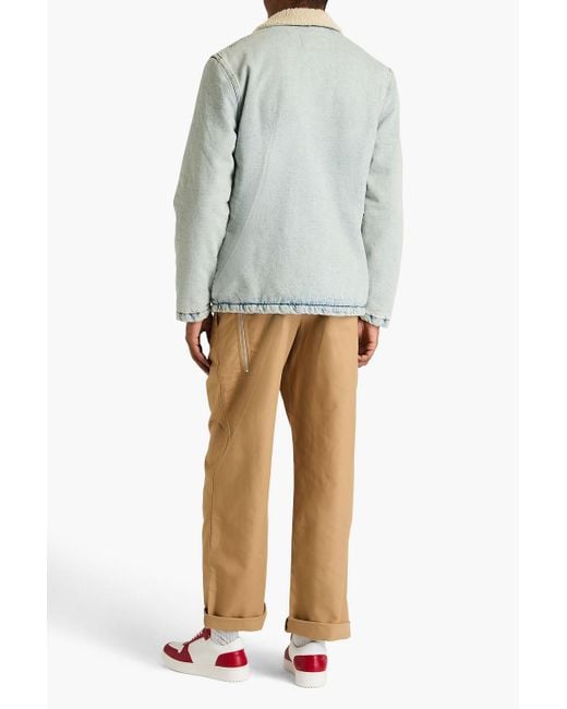 Sandro Blue Denim Jacket for men