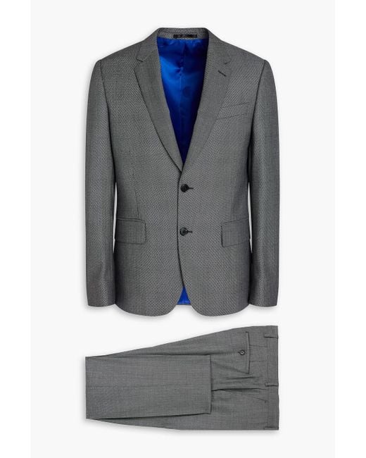 Paul Smith Blue Soho Wool Suit for men