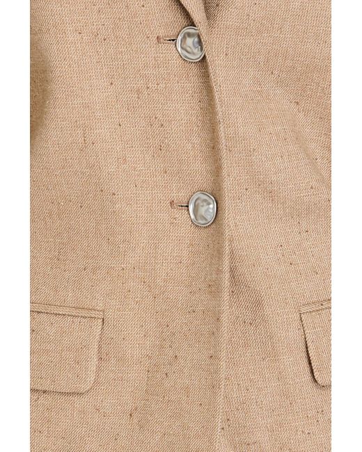REMAIN Birger Christensen Natural Donegal Tweed Blazer
