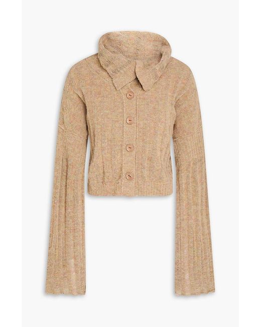 KNWLS Natural Ponte Sweater