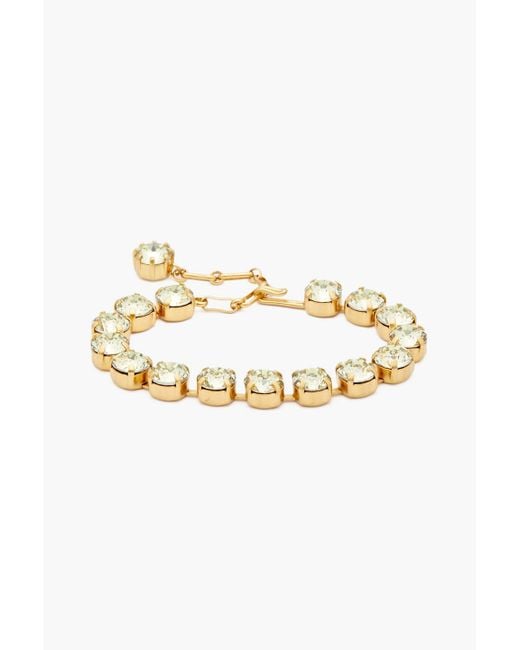Zimmermann Metallic Gold-tone Crystal Bracelet