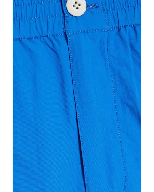 Alex Mill Blue Utility Shell Drawstring Shorts for men