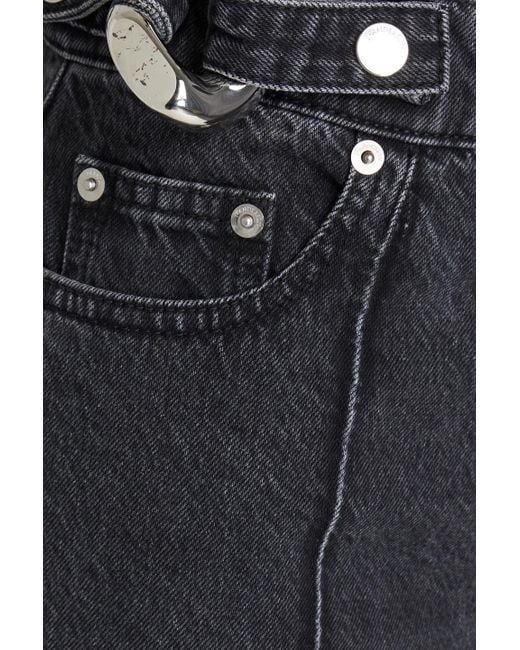 J.W. Anderson Blue High-rise Tapered Jeans