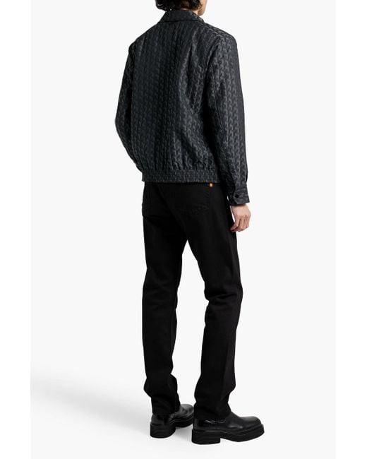 Rag & Bone Black Irving Jacquard Jacket for men