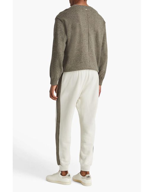Rag & Bone Dexter pullover aus melierter baumwolle in Green für Herren
