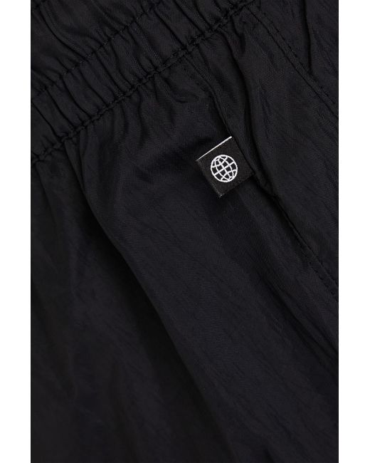 Adidas Originals Black Shell Drawstring Track Pants for men