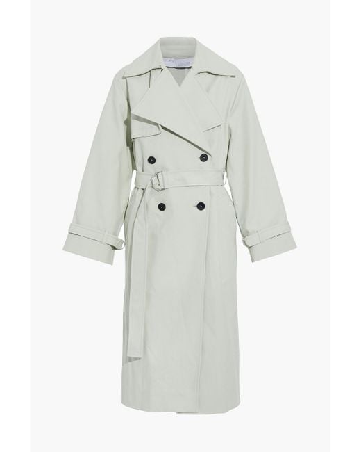 IRO Multicolor Benoit Belted Cotton-twill Trench Coat