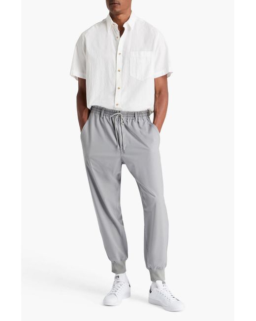 Y-3 Track pants aus twill in Gray für Herren
