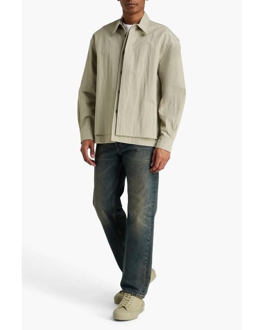 LE17SEPTEMBRE Natural Layered Twill Jacket for men