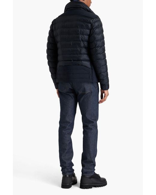 Fusalp Lucho gesteppte shelljacke aus stretch-jersey in Blue für Herren