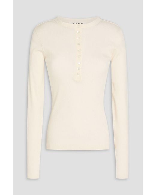 Rohe Natural Cotton-jersey Top