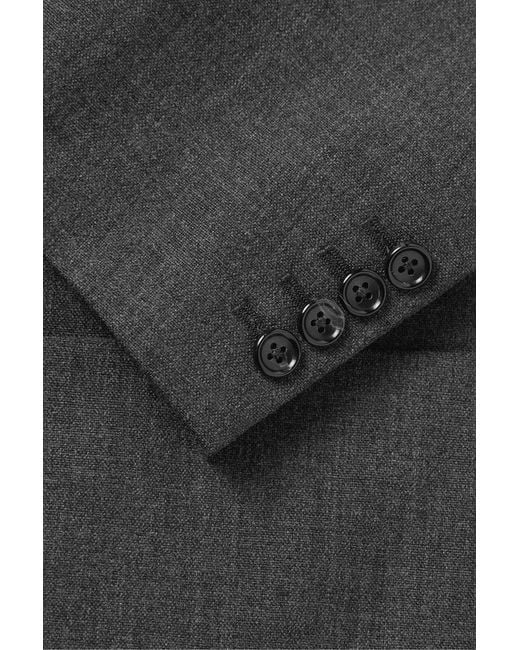 Thom Browne Gray Unstructured Wool Blazer for men