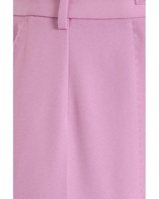 Dolce & Gabbana Pink Twill Tapered Pants