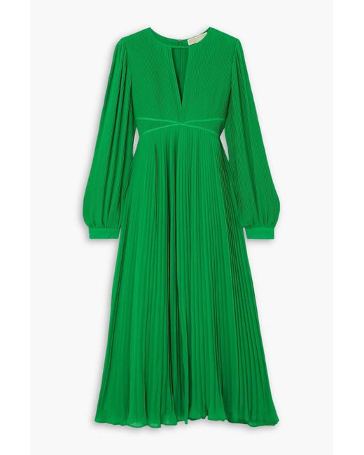 Green michael kors dress hot sale