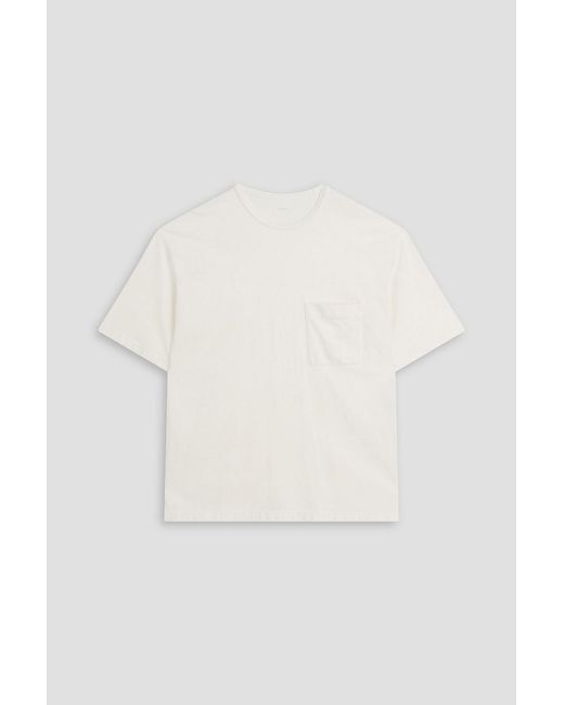 Lemaire White Cotton-jersey T-shirt for men