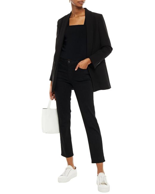 J Brand Denim Adele Cropped Mid-rise 