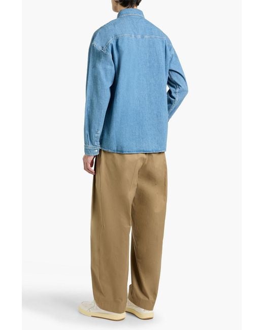 FRAME Blue Denim Shirt for men