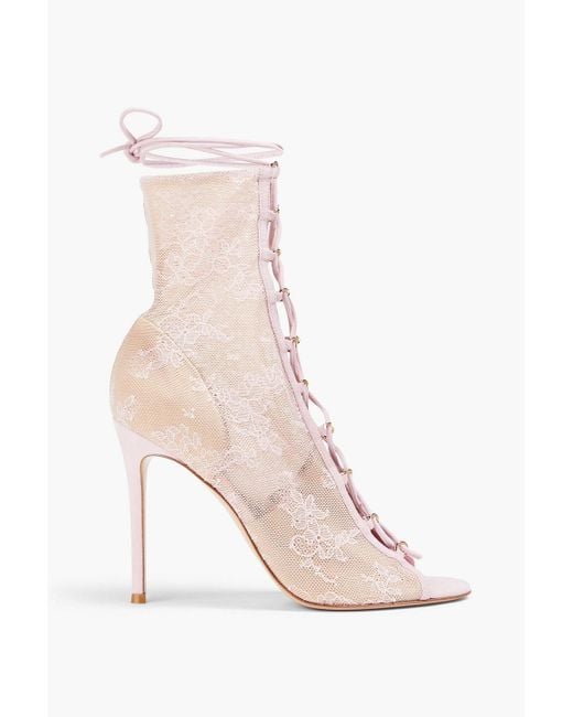 Gianvito rossi hotsell lace boots