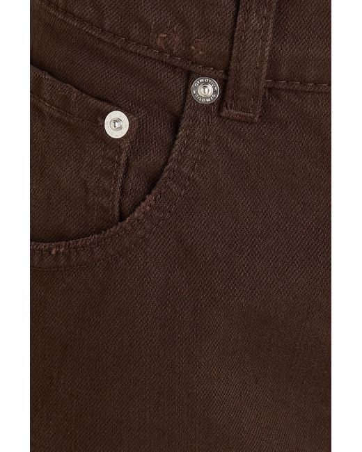 ARMARIUM Brown Fergus Mid-rise Straight-leg Jeans