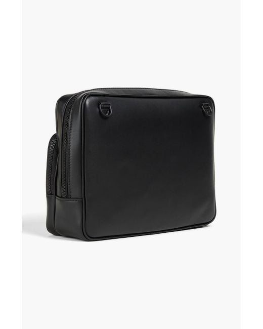 Montblanc Messenger bag aus glattleder und strukturiertem leder in Black für Herren