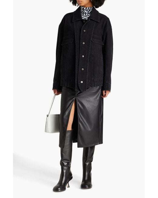 Tibi denim jacket deals