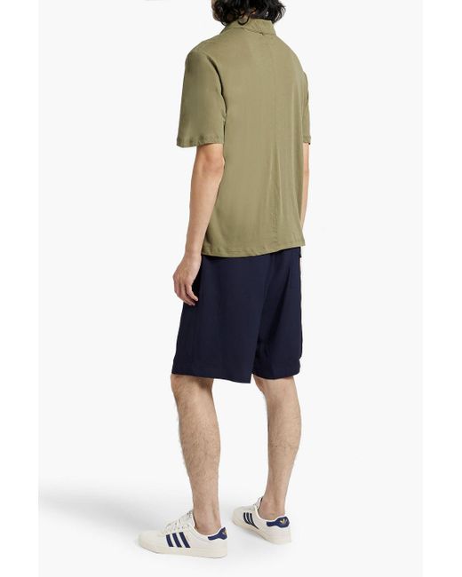 Rag & Bone Green Cotton-jersey Polo Shirt for men