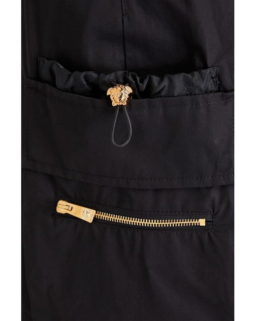 Versace Cargohose aus baumwolle in Black für Herren