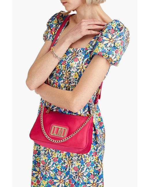 Love Moschino Pink Shell Shoulder Bag