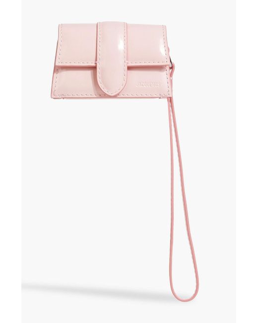 Jacquemus White Le Porte Bambino Leather Airpods Case