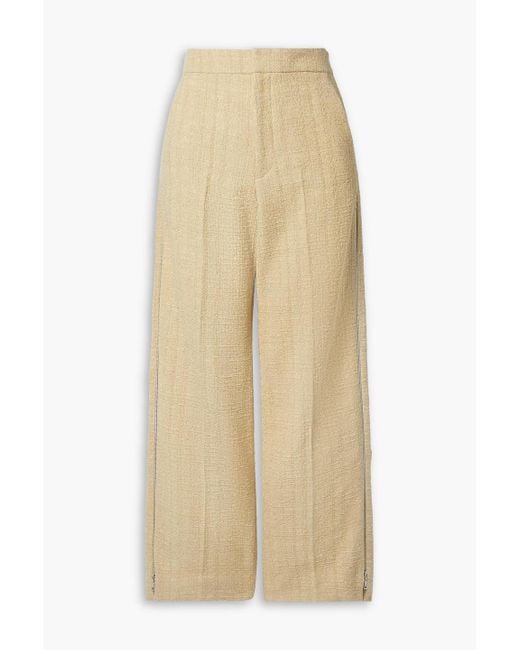 Gauchère Natural Vida hose mit weitem bein aus tweed