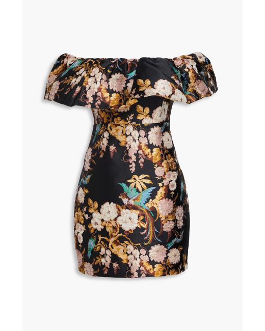Vera Jacquard Mini Dress