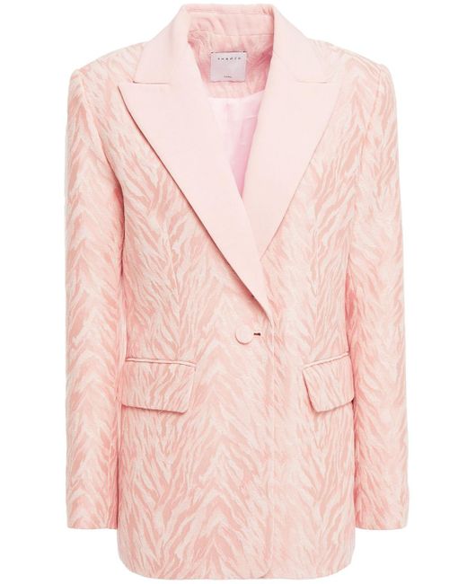 sandro pink blazer