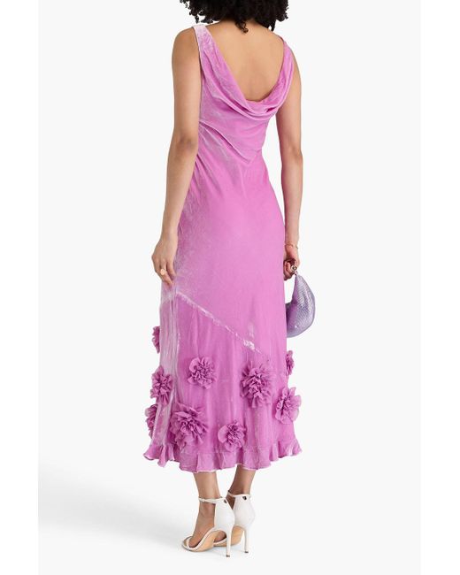 saloni london dress Lea Striped Embroidered Midi Size 2 The Selma Long Dress is a confident and timeless look for special occasions Saloni - Vicki Dress Fiori