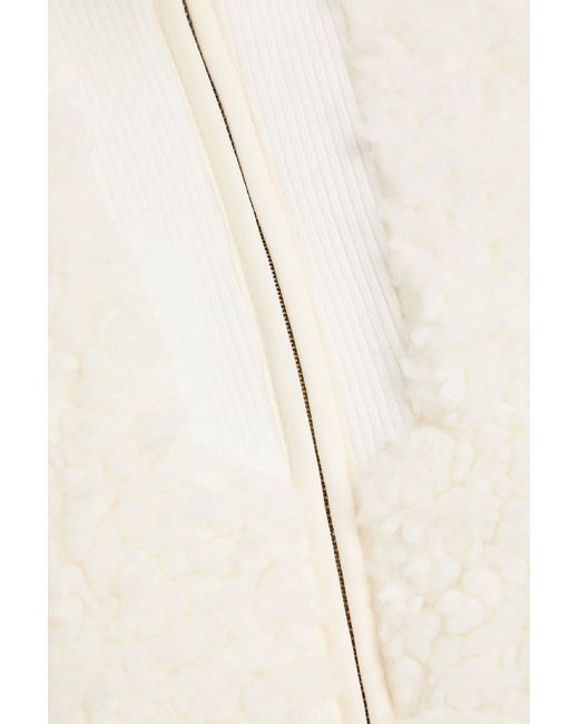 Entire studios Natural Teddy Fleece Jacket