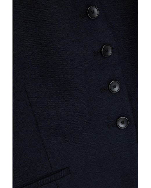 Alex Mill Blue Soho Flannel Vest