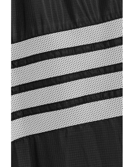 Thom Browne Black Striped Ripstop Track Pants for men