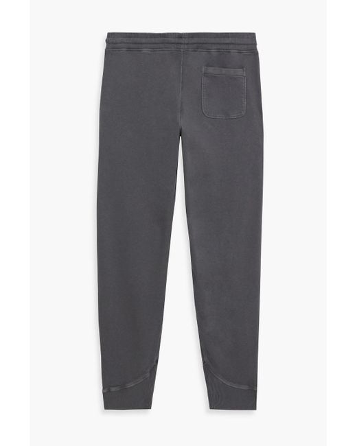 Orlebar Brown Blue Duxbury French Cotton And Linen-Blend Terry Sweatpants for men