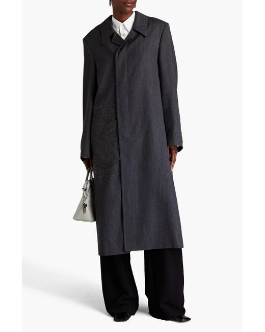 Maison margiela shop wool coat