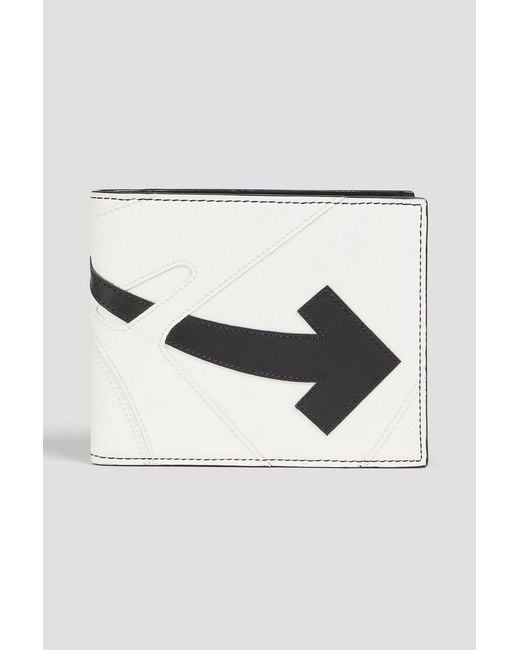Off-White c/o Virgil Abloh White Out Of Office Leather Wallet for men